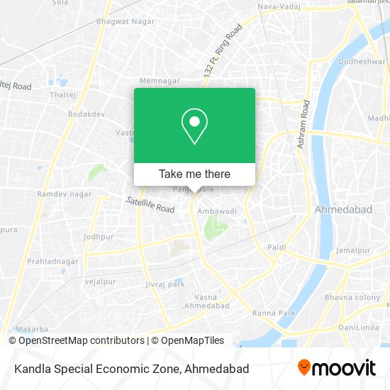 Kandla Special Economic Zone map