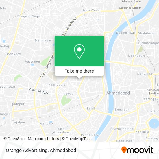 Orange Advertising map