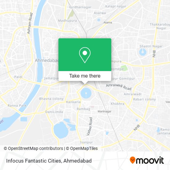 Infocus Fantastic Cities map