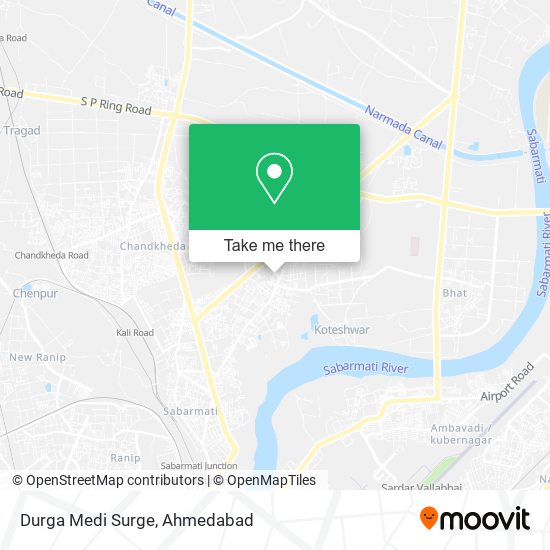 Durga Medi Surge map