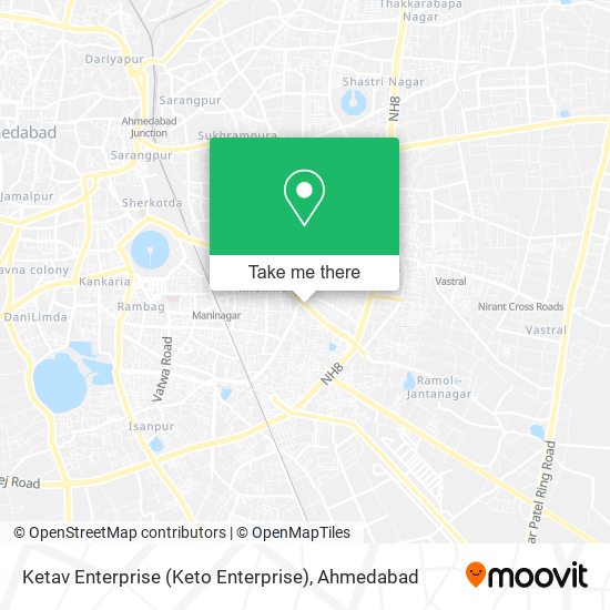 Ketav Enterprise (Keto Enterprise) map