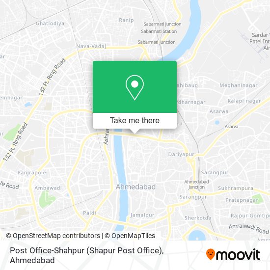 Post Office-Shahpur (Shapur Post Office) map