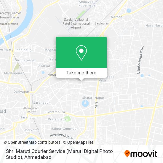 Shri Maruti Courier Service (Maruti Digital Photo Studio) map