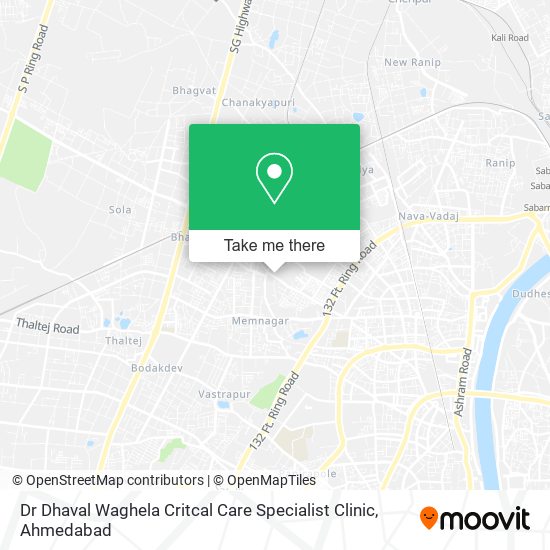 Dr Dhaval Waghela Critcal Care Specialist Clinic map