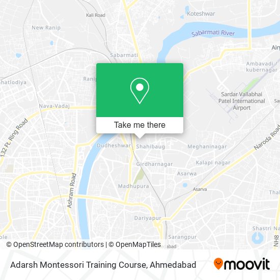 Adarsh Montessori Training Course map
