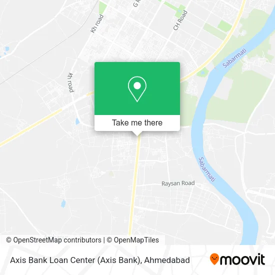 Axis Bank Loan Center map