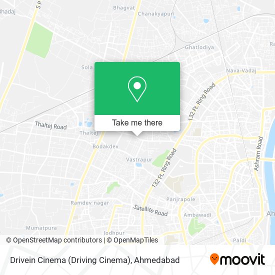 Drivein Cinema (Driving Cinema) map