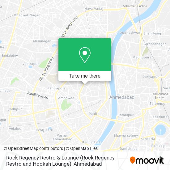 Rock Regency Restro & Lounge (Rock Regency Restro and Hookah Lounge) map