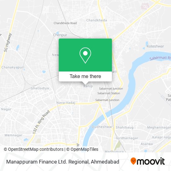 Manappuram Finance Ltd. Regional map