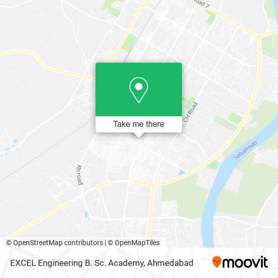 EXCEL Engineering B. Sc. Academy map