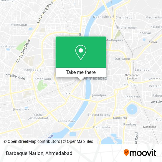 Barbeque Nation map