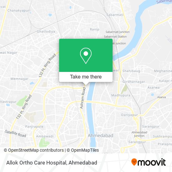 Allok Ortho Care Hospital map