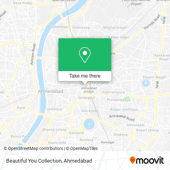 Beautiful You Collection map