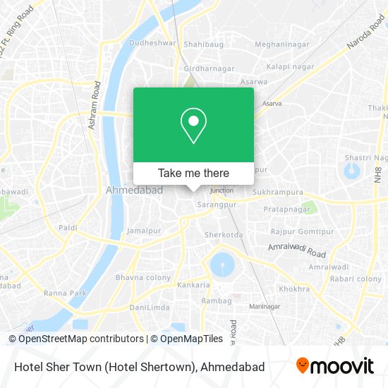 Hotel Sher Town (Hotel Shertown) map