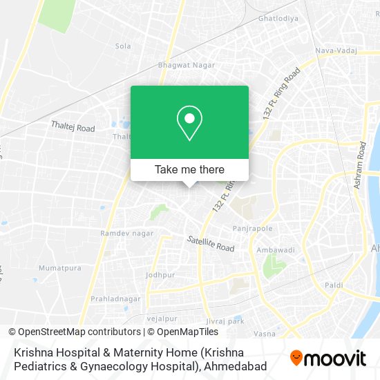 Krishna Hospital & Maternity Home (Krishna Pediatrics & Gynaecology Hospital) map