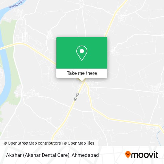 Akshar (Akshar Dental Care) map