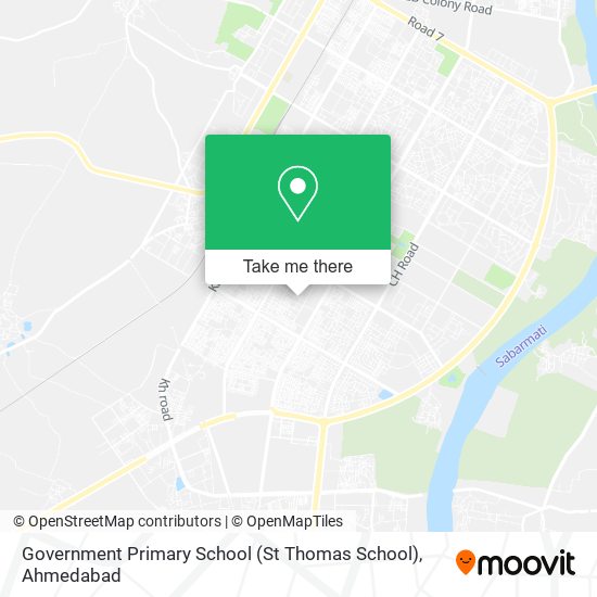 Government Primary School (St Thomas School) map