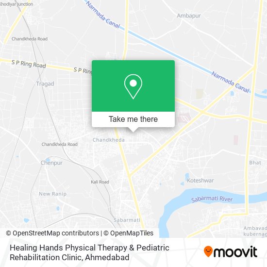 Healing Hands Physical Therapy & Pediatric Rehabilitation Clinic map