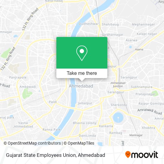 Gujarat State Employees Union map