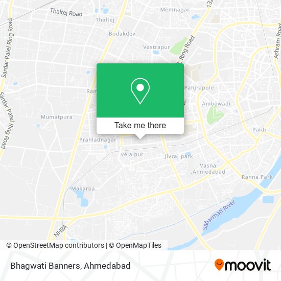 Bhagwati Banners map