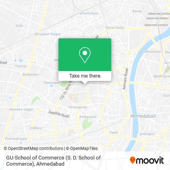 GU-School of Commerce (S. D. School of Commerce) map