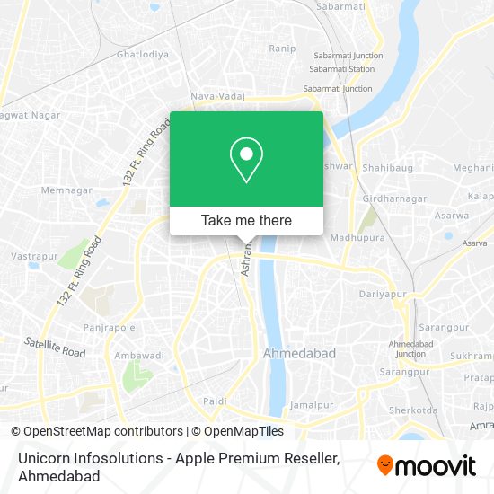 Unicorn Infosolutions - Apple Premium Reseller map