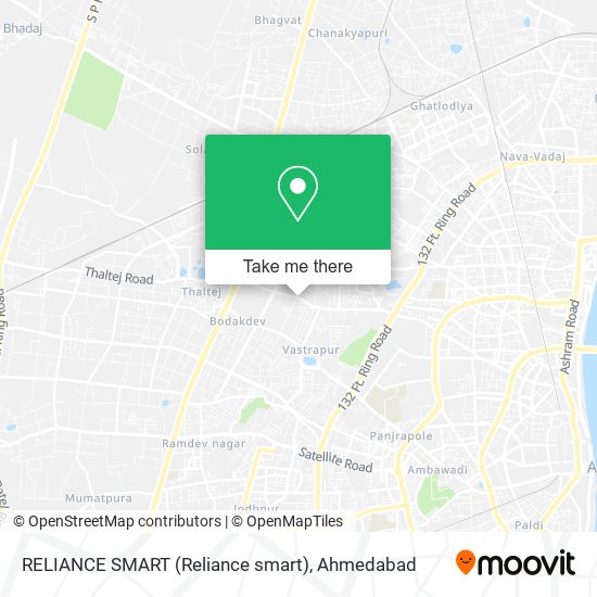 RELIANCE SMART (Reliance smart) map