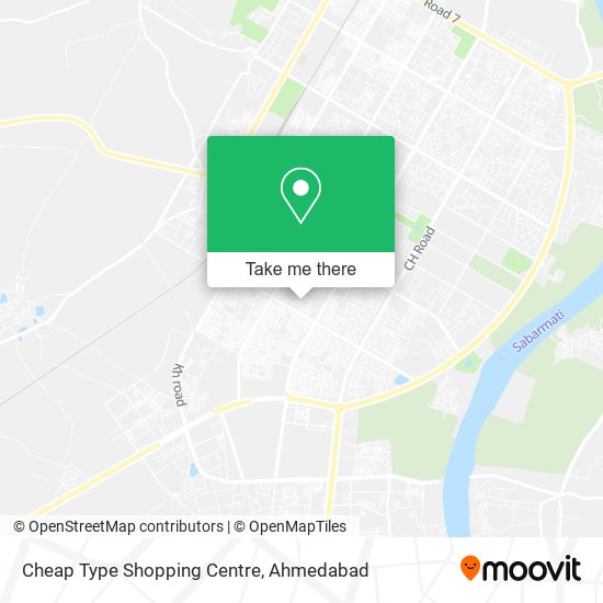 Cheap Type Shopping Centre map