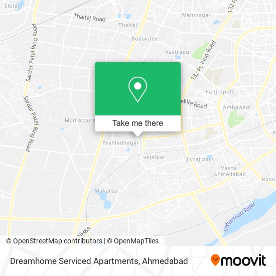 Dreamhome Serviced Apartments map