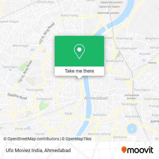 Ufo Moviez India map