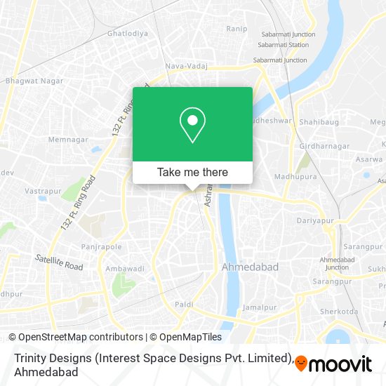 Trinity Designs (Interest Space Designs Pvt. Limited) map