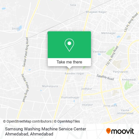 Samsung Washing Machine Service Center Ahmedabad map