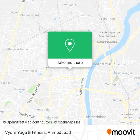 Vyom Yoga & Fitness map