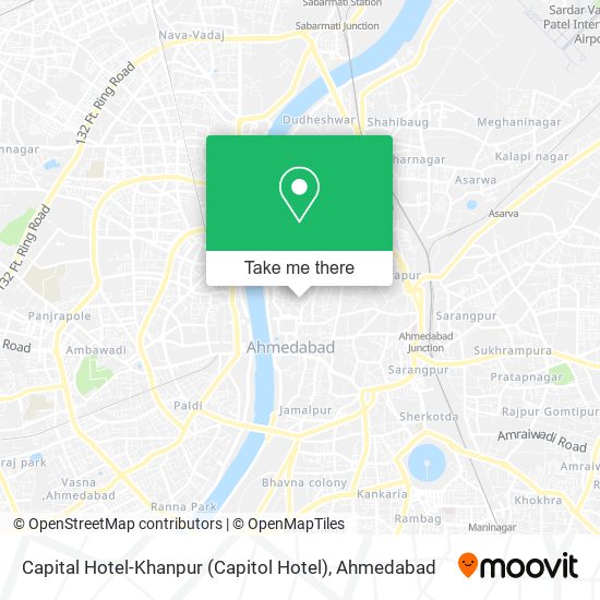 Capital Hotel-Khanpur (Capitol Hotel) map