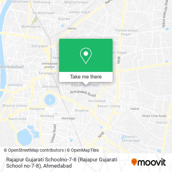 Rajapur Gujarati Schoolno-7-8 (Rajapur Gujarati School no-7-8) map