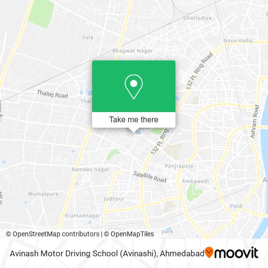 Avinash Motor Driving School (Avinashi) map