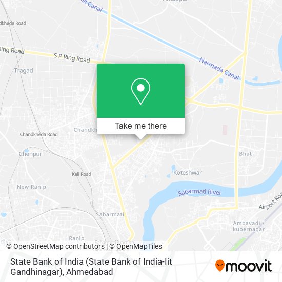 State Bank of India (State Bank of India-Iit Gandhinagar) map