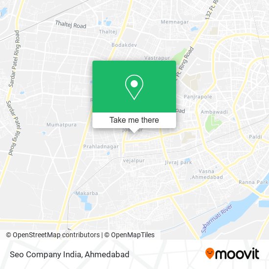 Seo Company India map