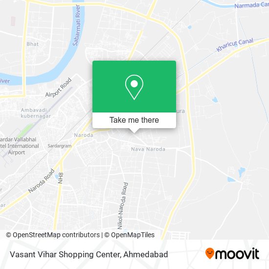 Vasant Vihar Shopping Center map