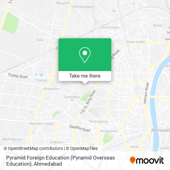 Pyramid Foreign Education (Pyramid Overseas Education) map