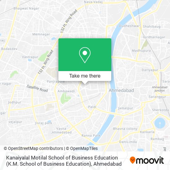 Kanaiyalal Motilal School of Business Education (K.M. School of Business Education) map