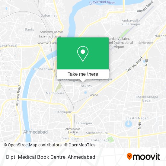 Dipti Medical Book Centre map