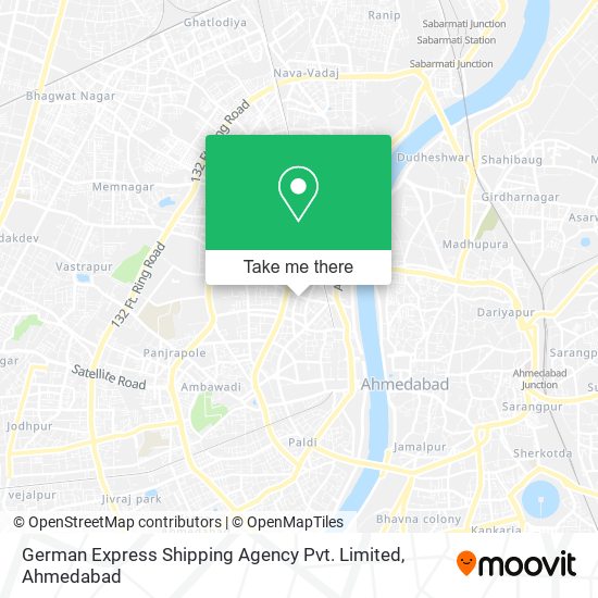 German Express Shipping Agency Pvt. Limited map