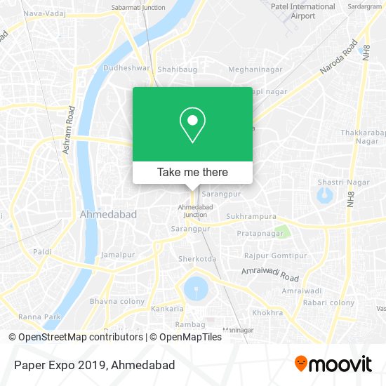 Paper Expo 2019 map