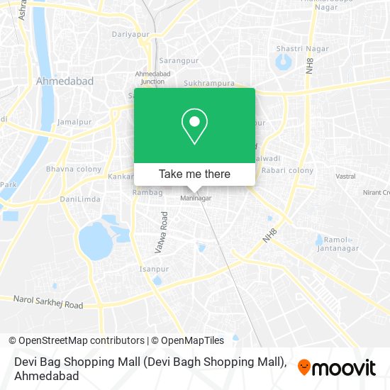 Devi Bag Shopping Mall map