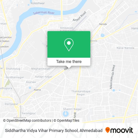 Siddhartha Vidya Vihar Primary School map