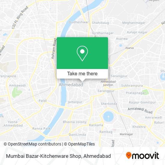 Mumbai Bazar-Kitchenware Shop map