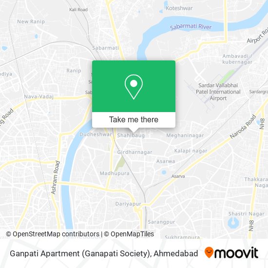 Ganpati Apartment (Ganapati Society) map