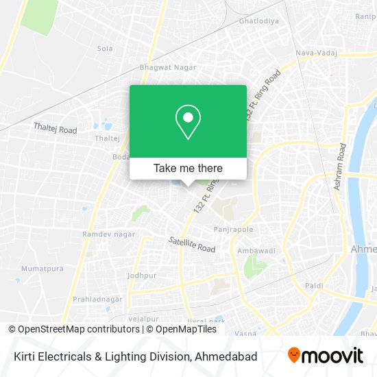 Kirti Electricals & Lighting Division map