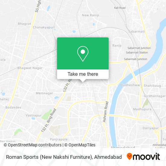 Roman Sports (New Nakshi Furniture) map